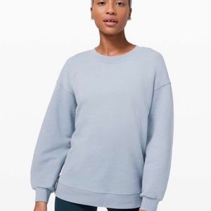 Lululemon Perfectly Oversized Crew-Chambray
